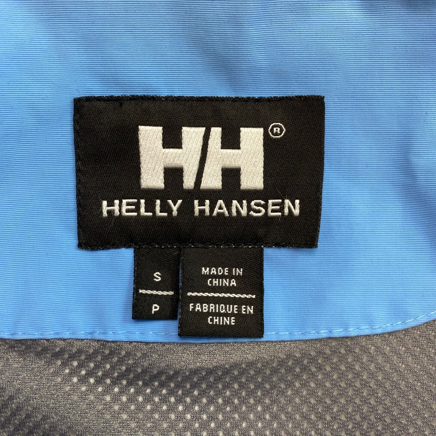 HELLY HANSEN Blue Hooded HELLY TECH Sailing Jacket Coat Size S