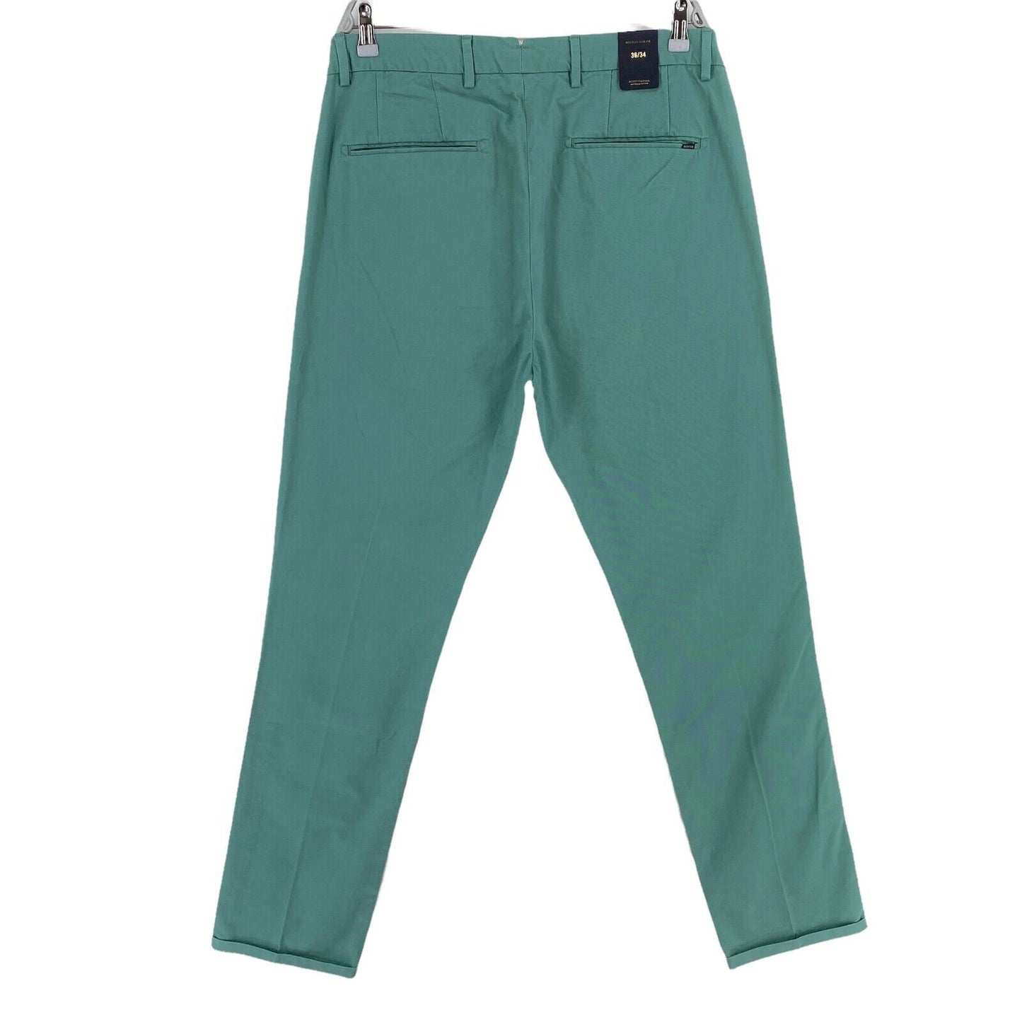 Scotch & Soda Green Regular Slim Fit Chino Pants Size W29 L34 W33 L32 W36 L34