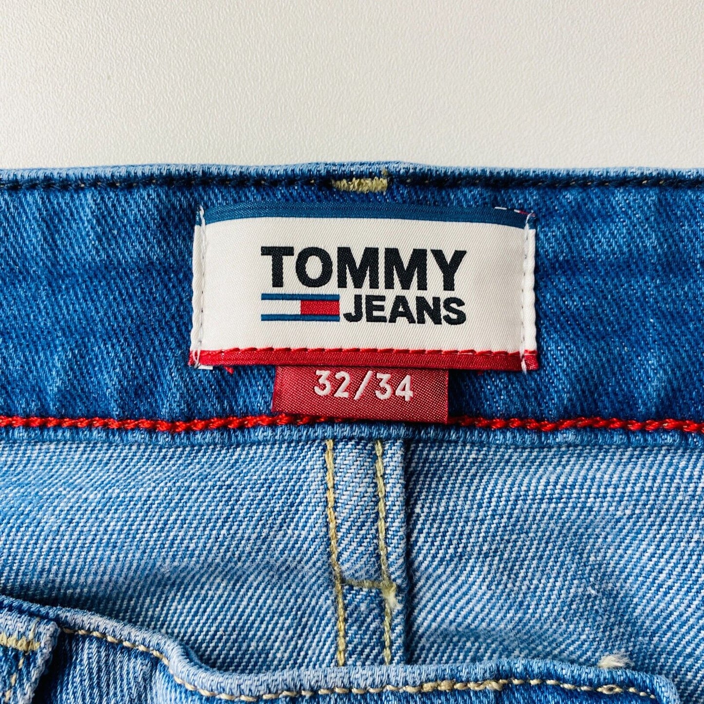 Tommy Hilfiger SCANTON HERITAGE Mens Blue Stretch Slim Fit Jeans W32 L34