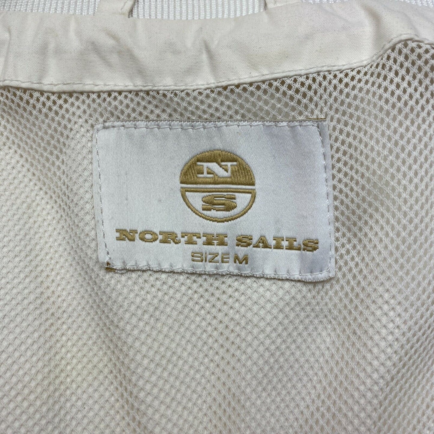 NORTH SAILS Cream White Jacket Size M