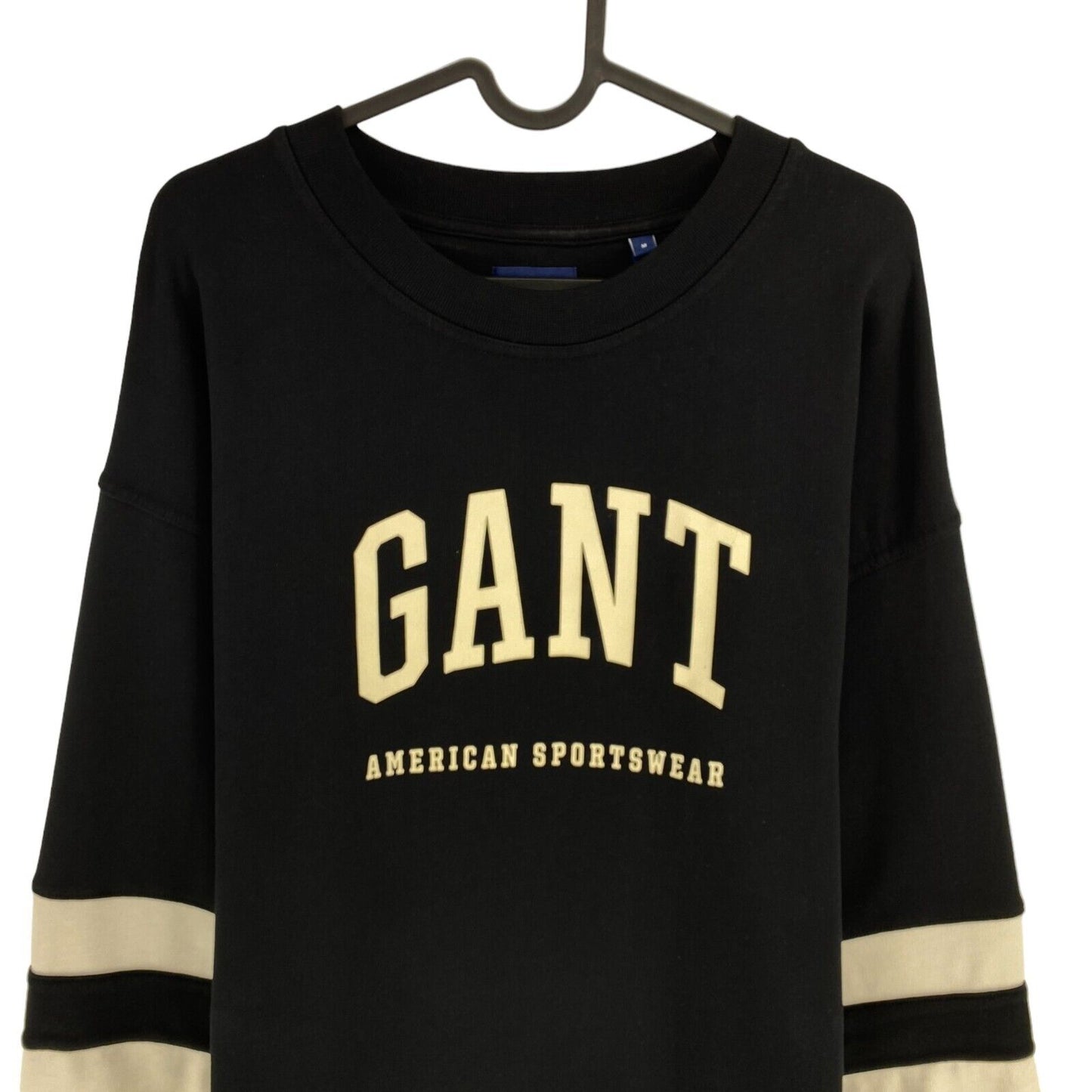 GANT Black Logo Crew Neck Jumper Dress Size M