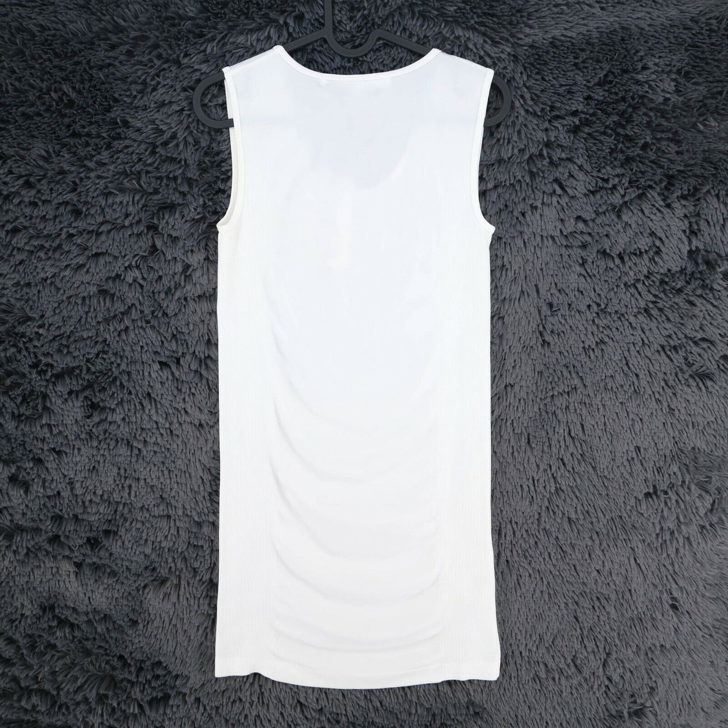 ZJ Denim Identity White Long Tank Top Size M