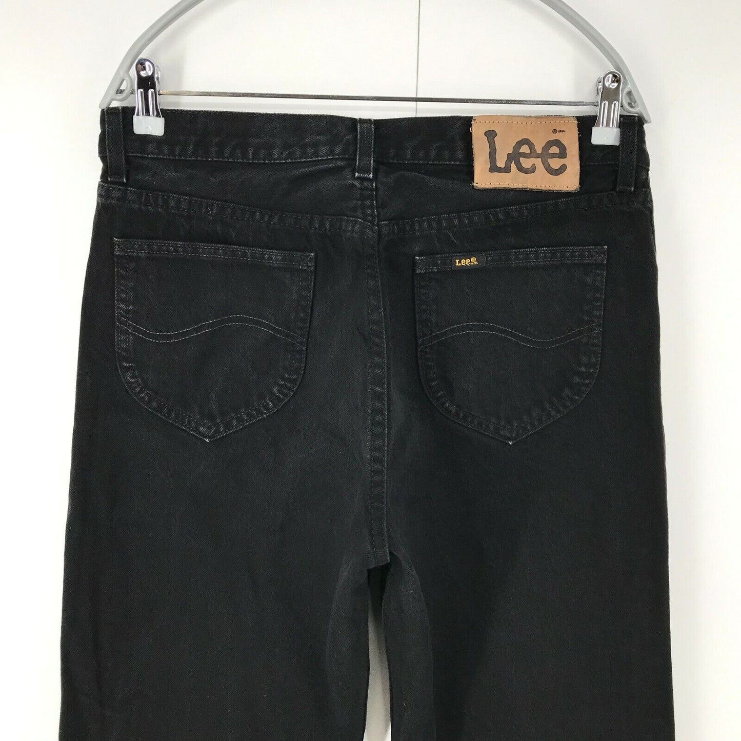 Lee BROOKLYN Dark Grey Regular Straight Fit Jeans Size W34 L30