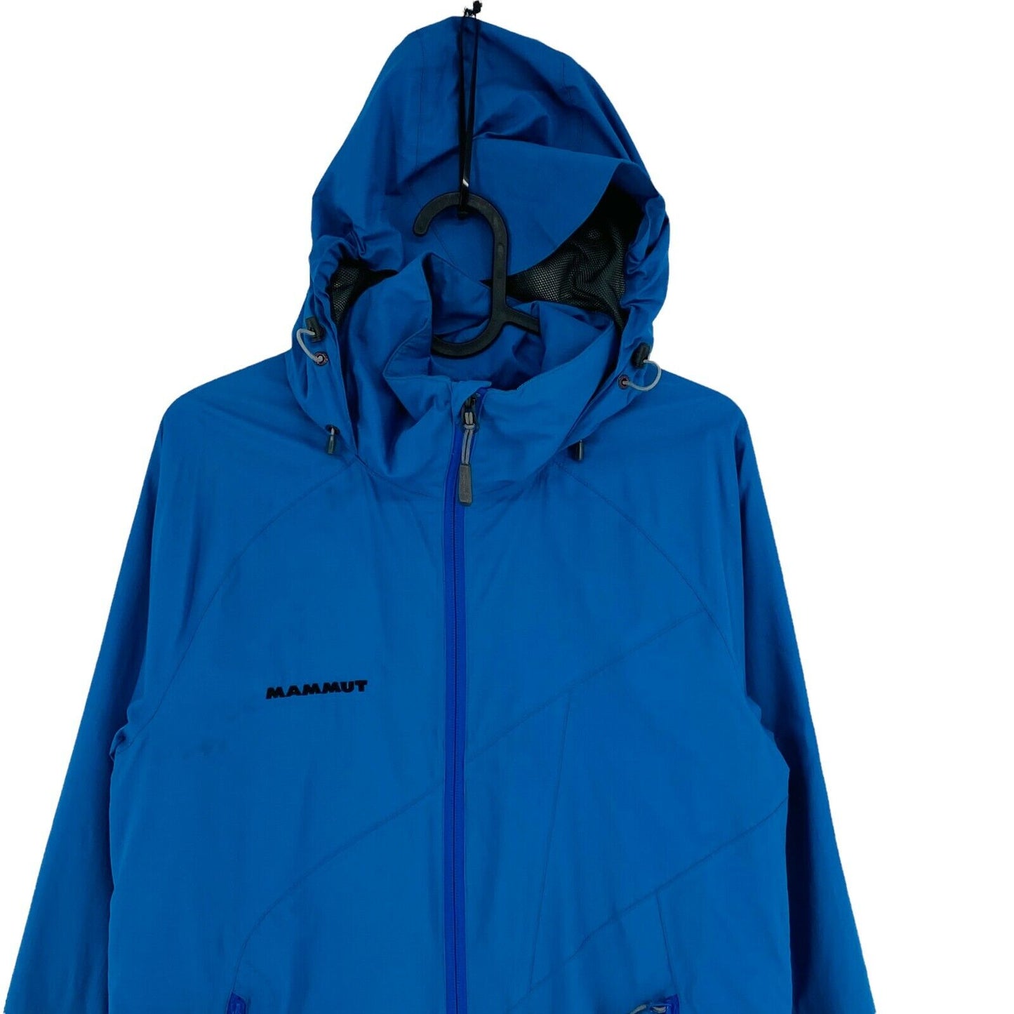 MAMMUT DRY TECH Blue Hooded Jacket Size S