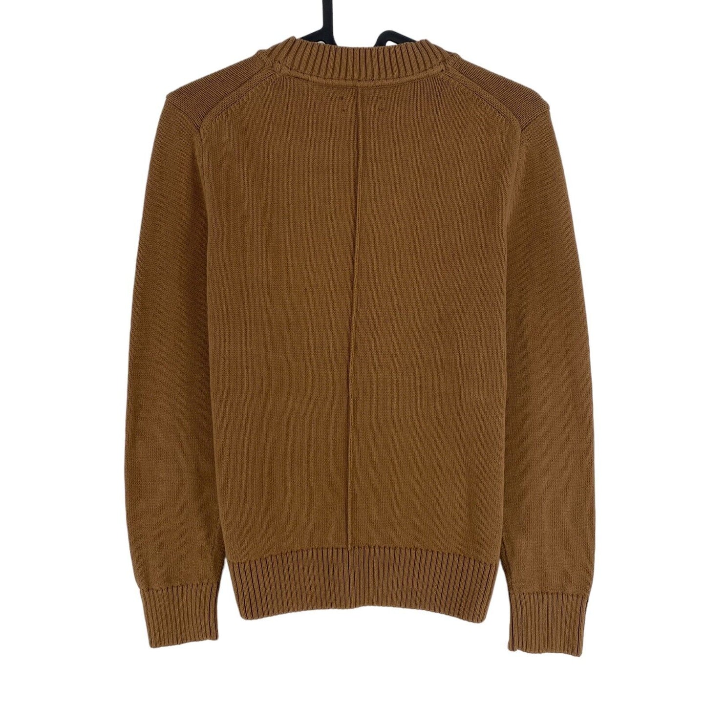 GANT Pull à col rond en coton marron Taille XS