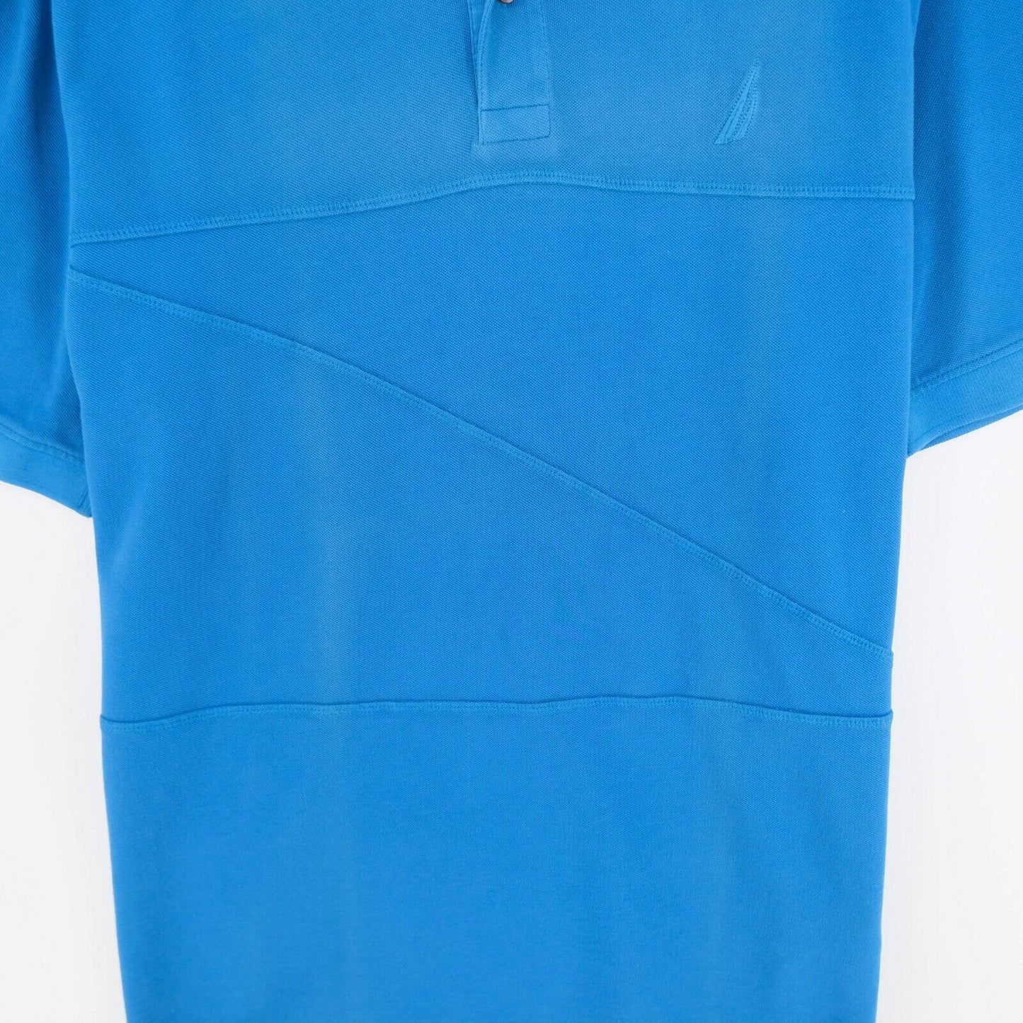 NAUTICA Blue Polo T Shirt Size L