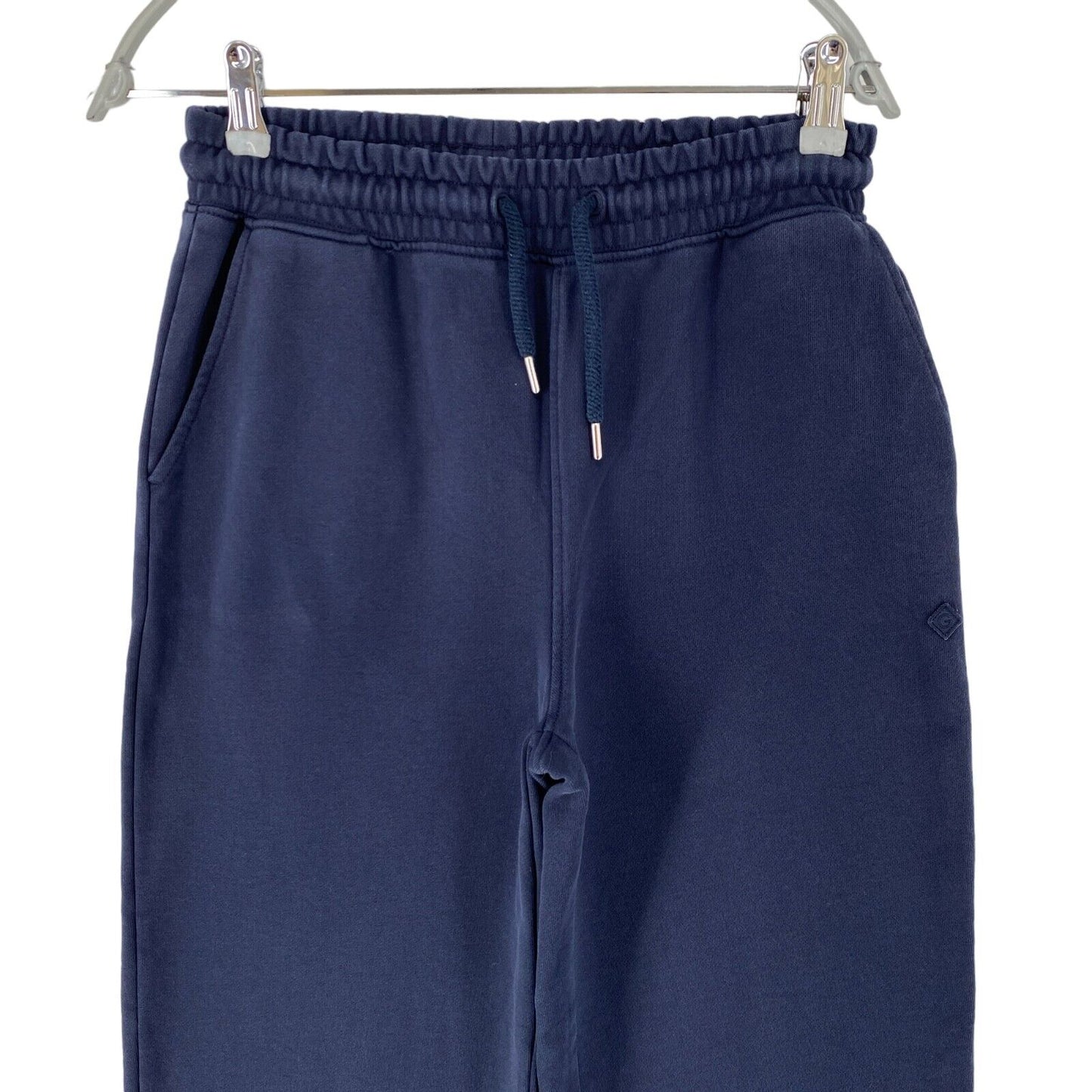 GANT Pantalon de survêtement coupe régulière bleu foncé à revers Taille S