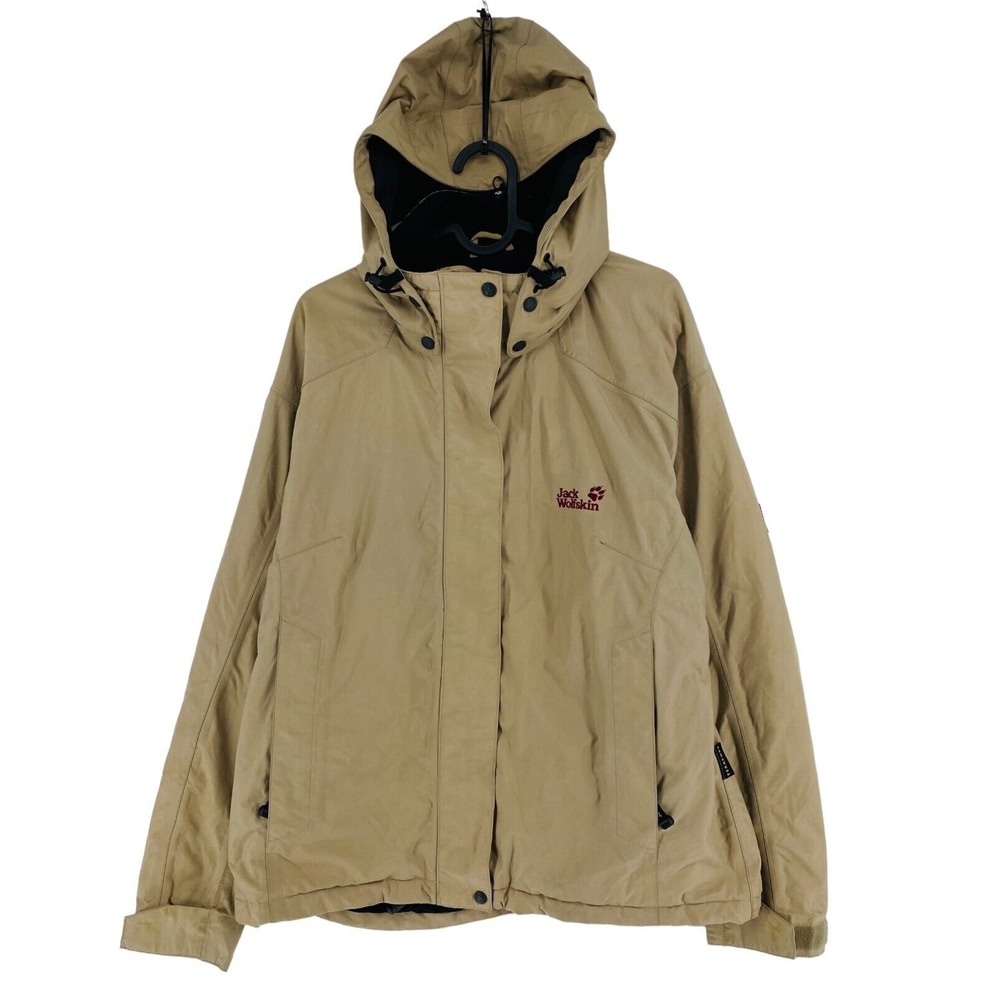 Jack Wolfskin Texapore Veste à capuche marron clair Manteau Taille M