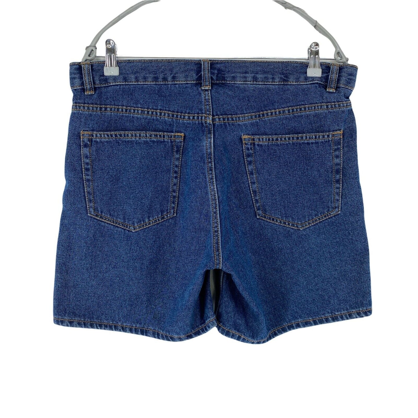 CANDA Women Blue Regular Fit Denim Shorts EU 48 W34