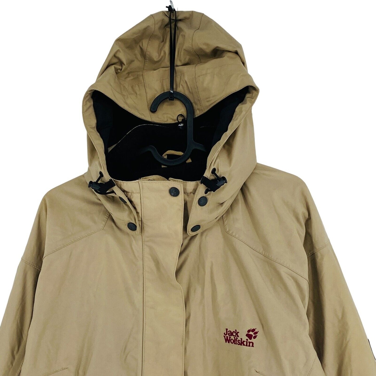 Jack Wolfskin Texapore Veste à capuche marron clair Manteau Taille M