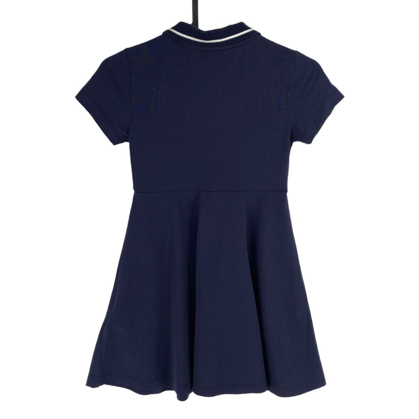 GANT Girls Navy Blue Rugger Pique Dress Size 122/128 cm 7-8 Years