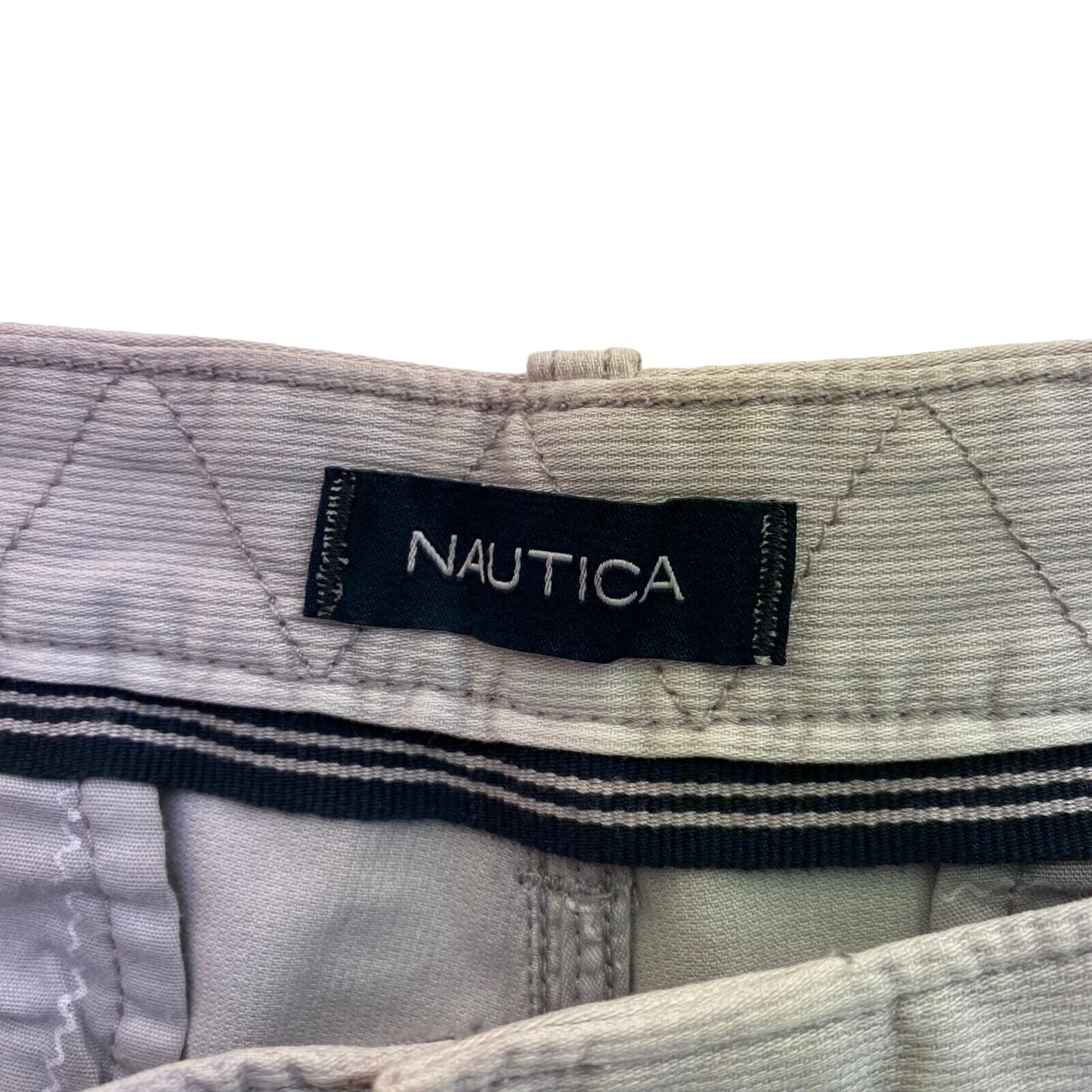 NAUTICA Grey Corduroy Chino Pants Trousers W33 L34