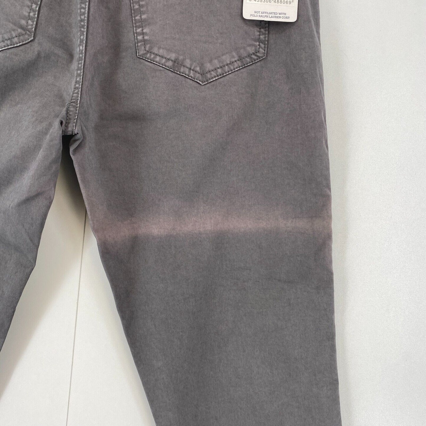 U.S. POLO ASSN Women Grey Skinny Fit Jeggings Trousers W30 L34