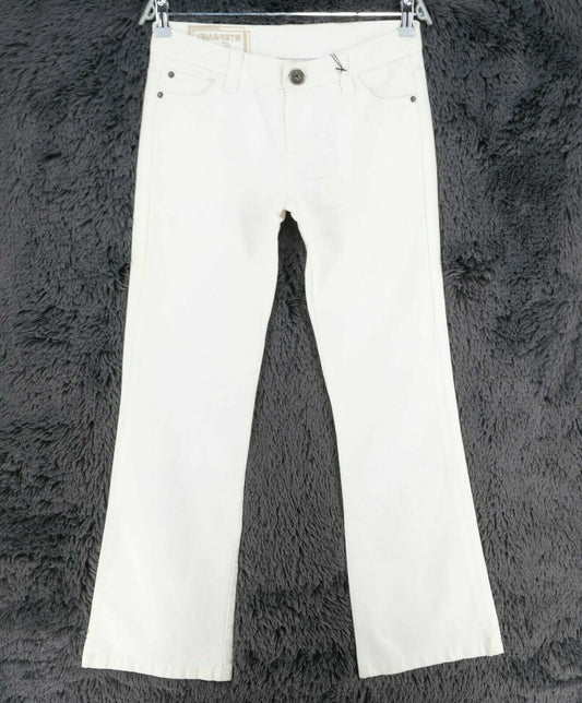 STEFANEL White Wide Legs Jeans Size EU 36 38 UK 6 8 US 4 6