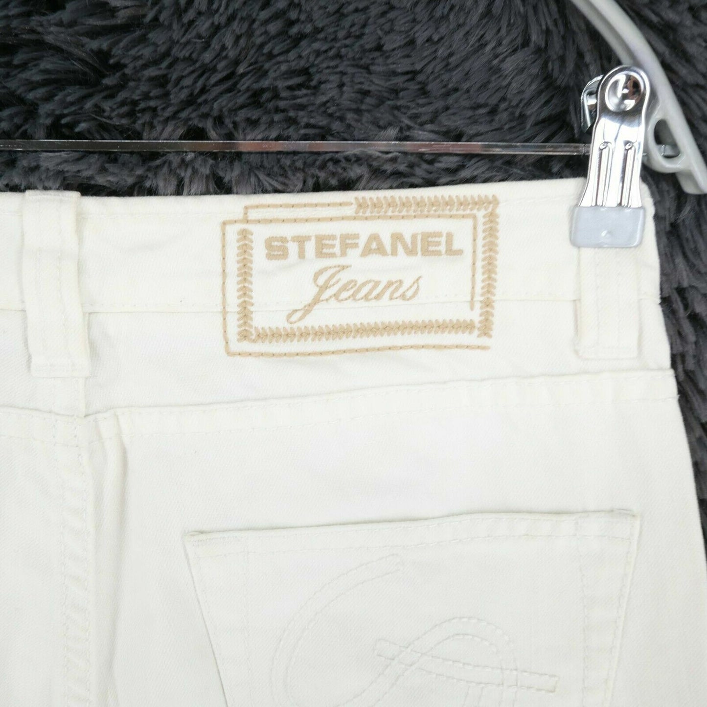 STEFANEL White Wide Legs Jeans Size EU 36 38 UK 6 8 US 4 6