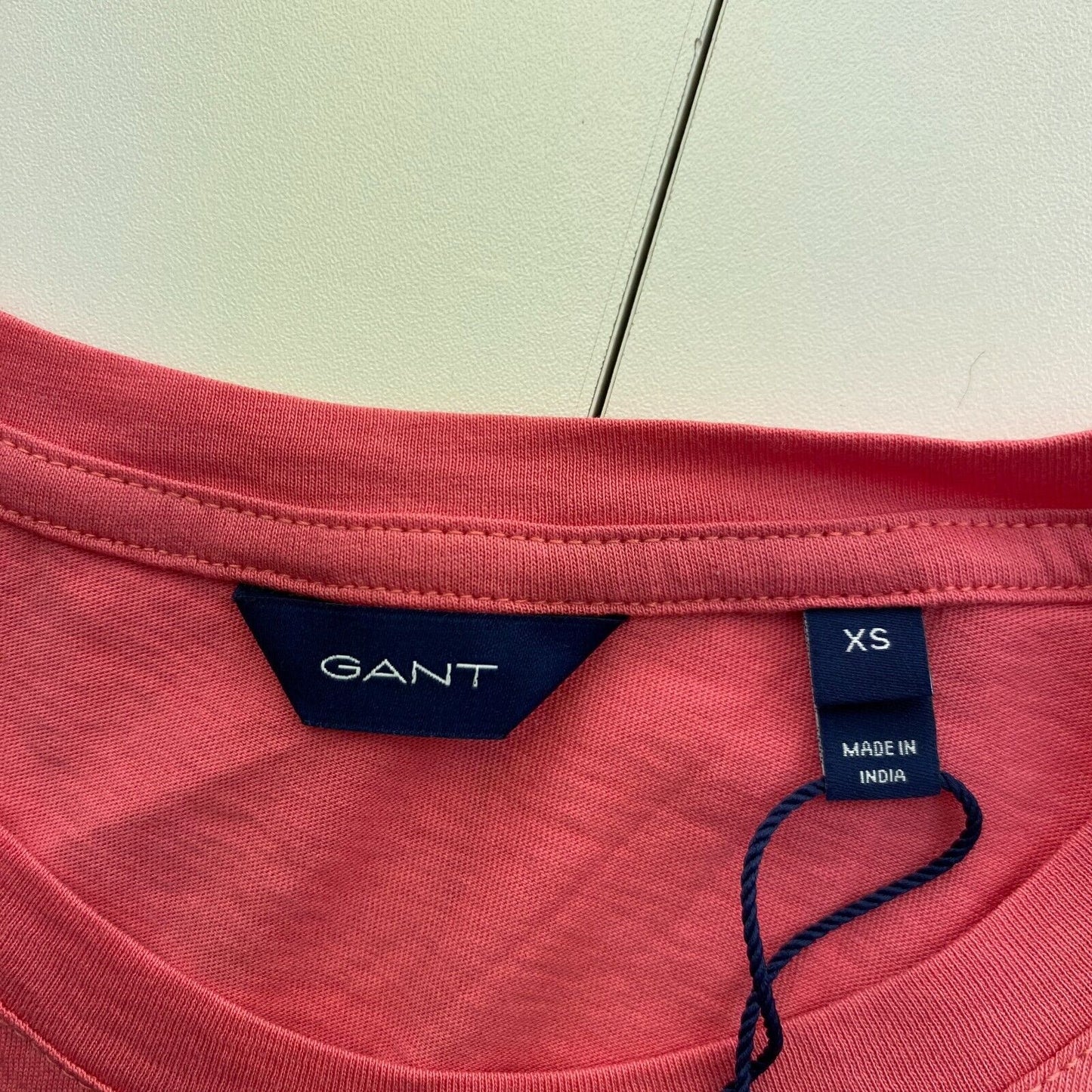 GANT Pink Original Crew Neck SS T Shirt Size XS