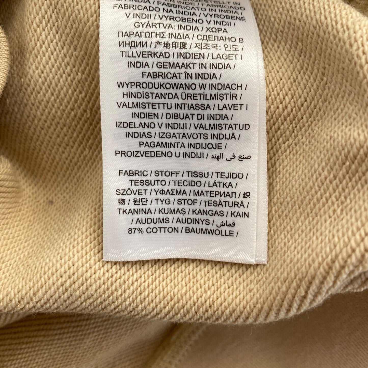 GANT Pullover mit Rundhalsausschnitt und Seil-Symbol, Braun, Größe XS