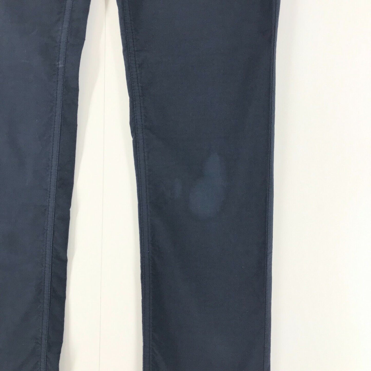 MARINA YACHTING Women Navy Blue Skinny Fit Chino Trousers Size W28