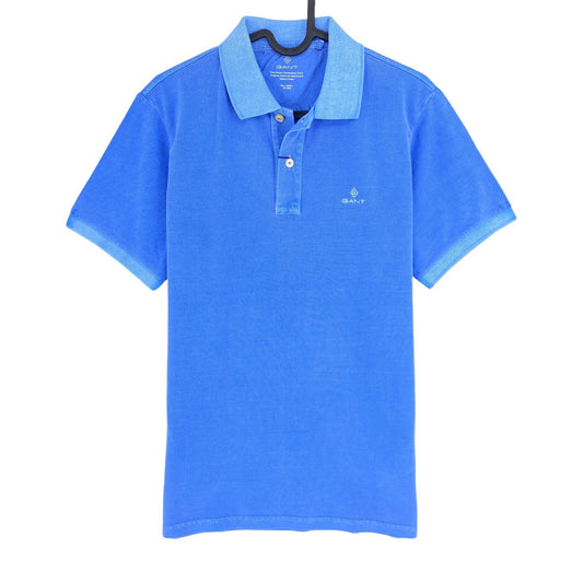 GANT Bleu clair Sun Faded Pique Rugger Polo Taille S