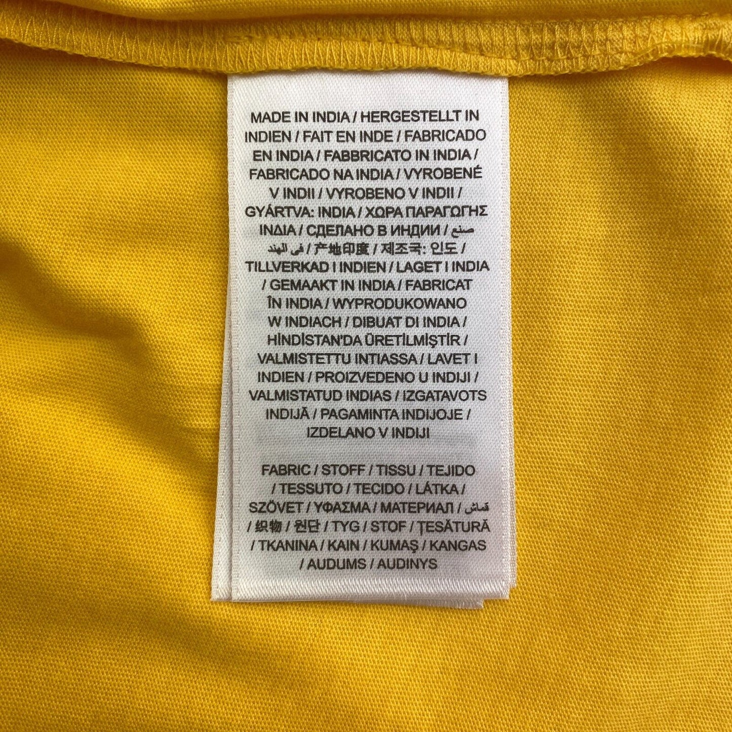 GANT Men Yellow Retro Crest Crew Neck Short Sleeves T Shirt Size S