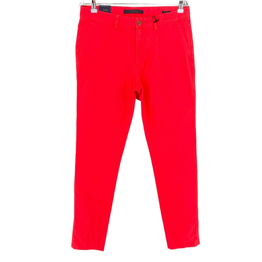 Scotch &amp; Soda Rouge MOTT Super Slim Fit Chino Pantalon Pantalon Taille W31 L32