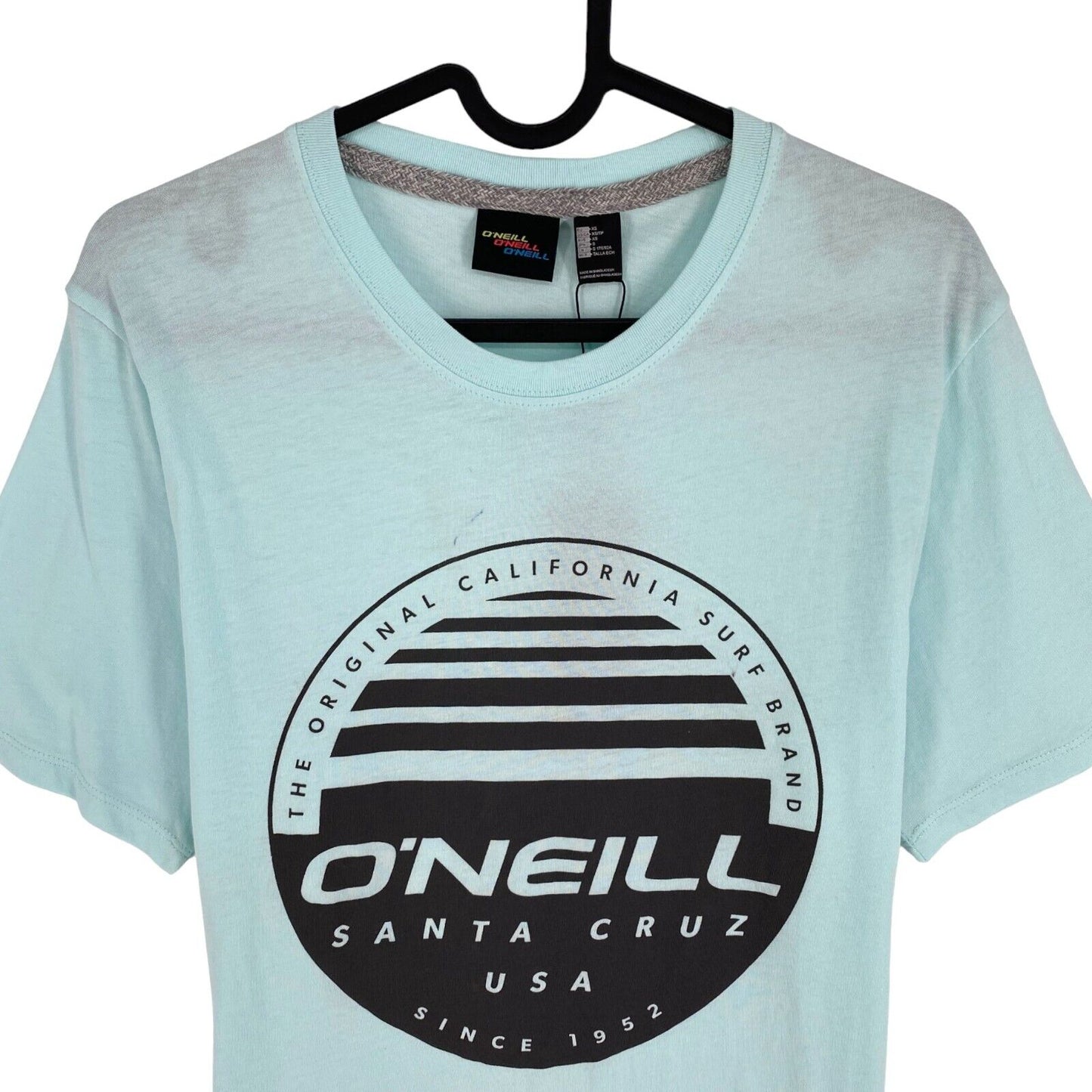 O`NEILL Men Blue Horizon Crew Neck T Shirt Size XS