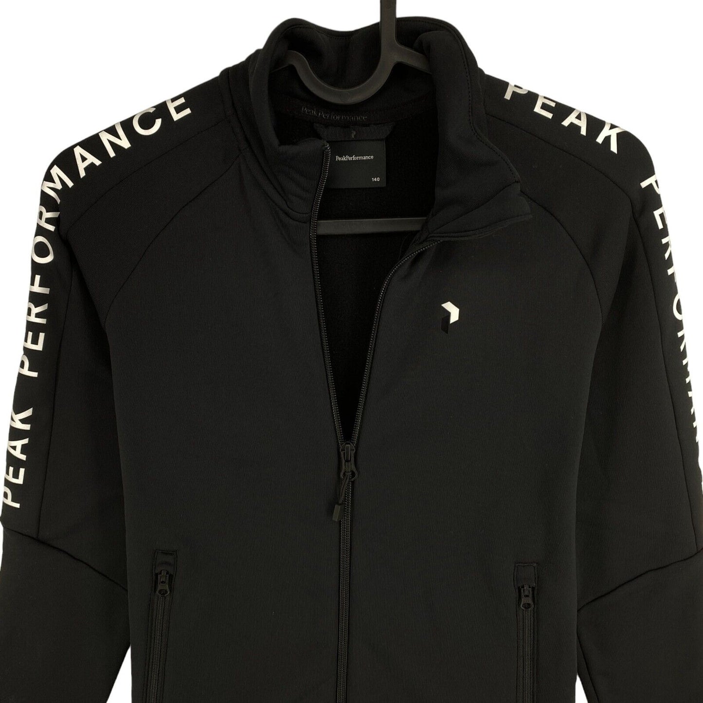 Peak Performance Junior Black Rider Zip Jacke Größe 140 cm