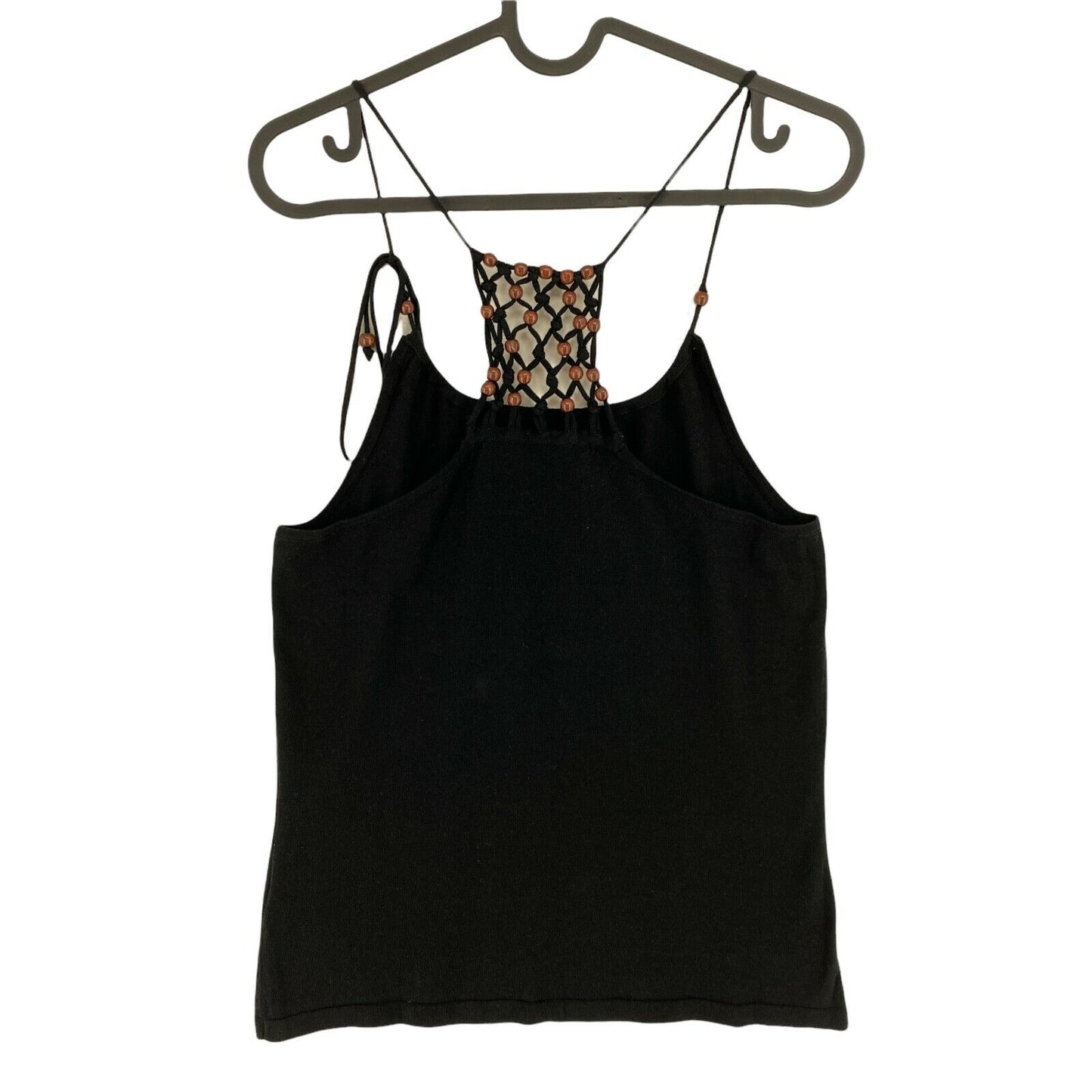 TOLLEGNO 1900 Black Tank Top Size IT 46 48 EU 42 44 UK 14 16