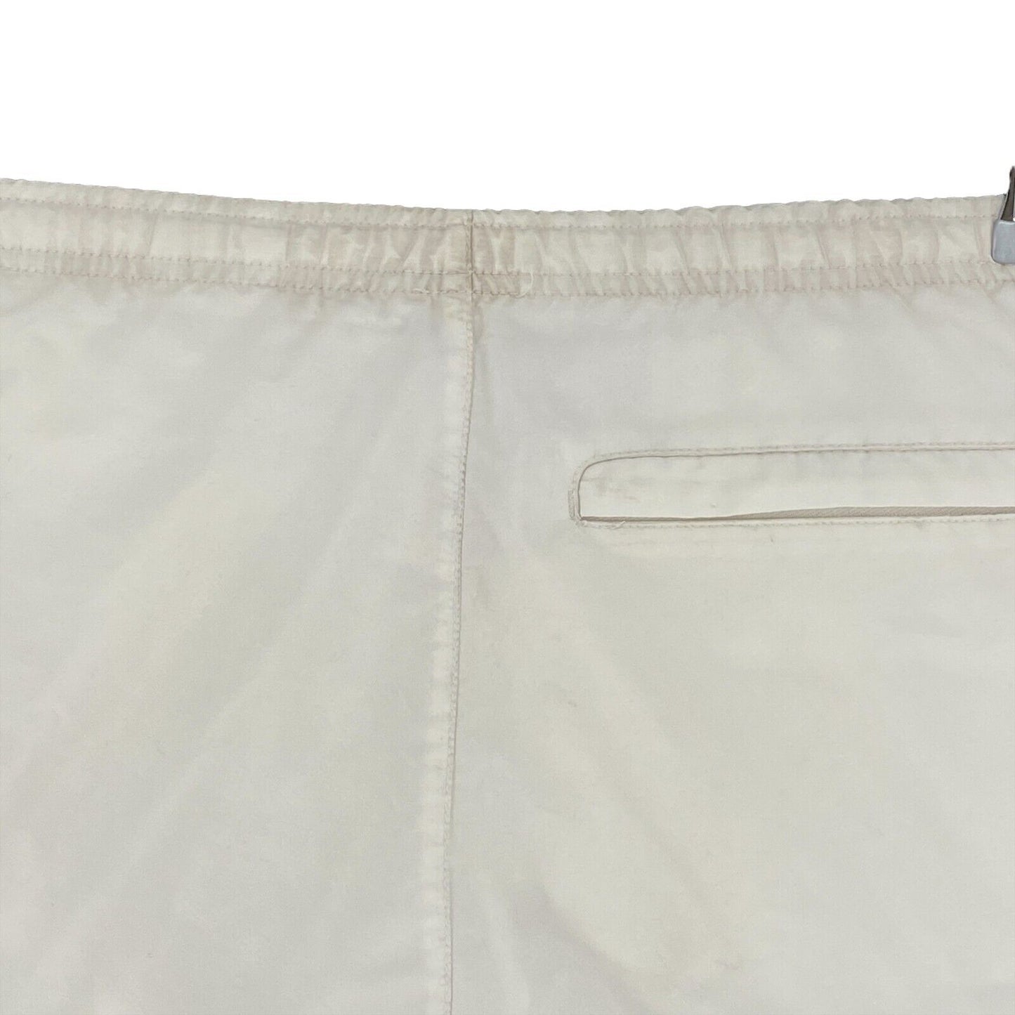 NIKE Short de sport blanc Taille M