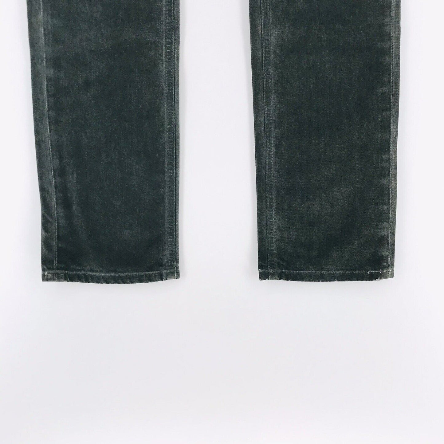 €189 GANT NELLY Women Green Low Waist Regular Fit Super Slim Leg Jeans W28 L34