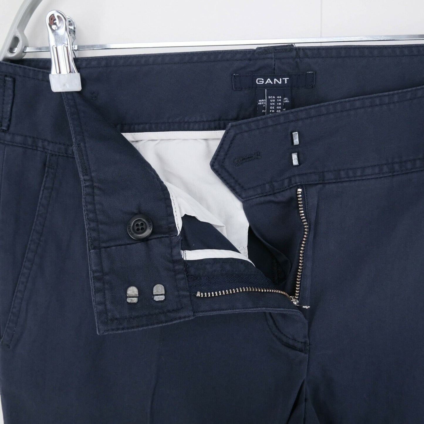 GANT Blaue weite Hose Größe EU 42 UK 16 US 12