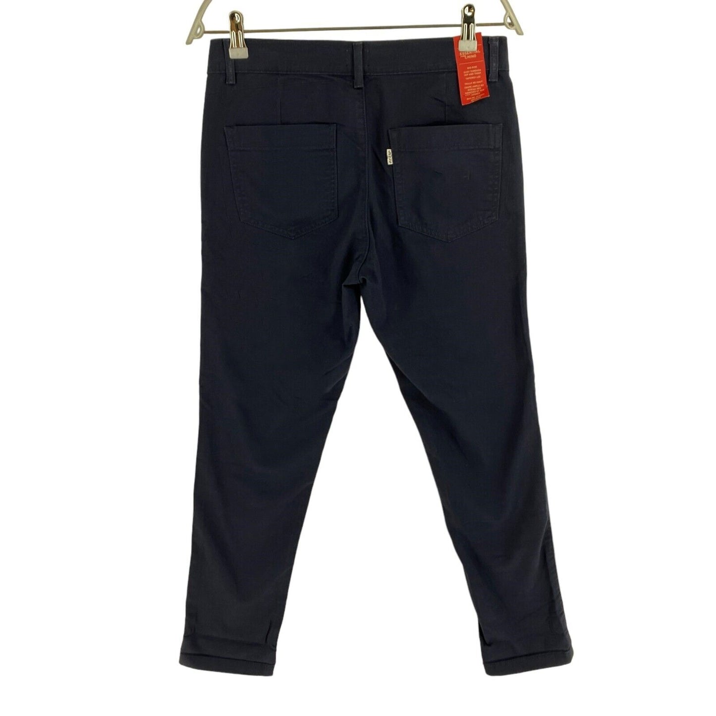 Levi`s Dark Blue Essential Chino Pants Trousers W26