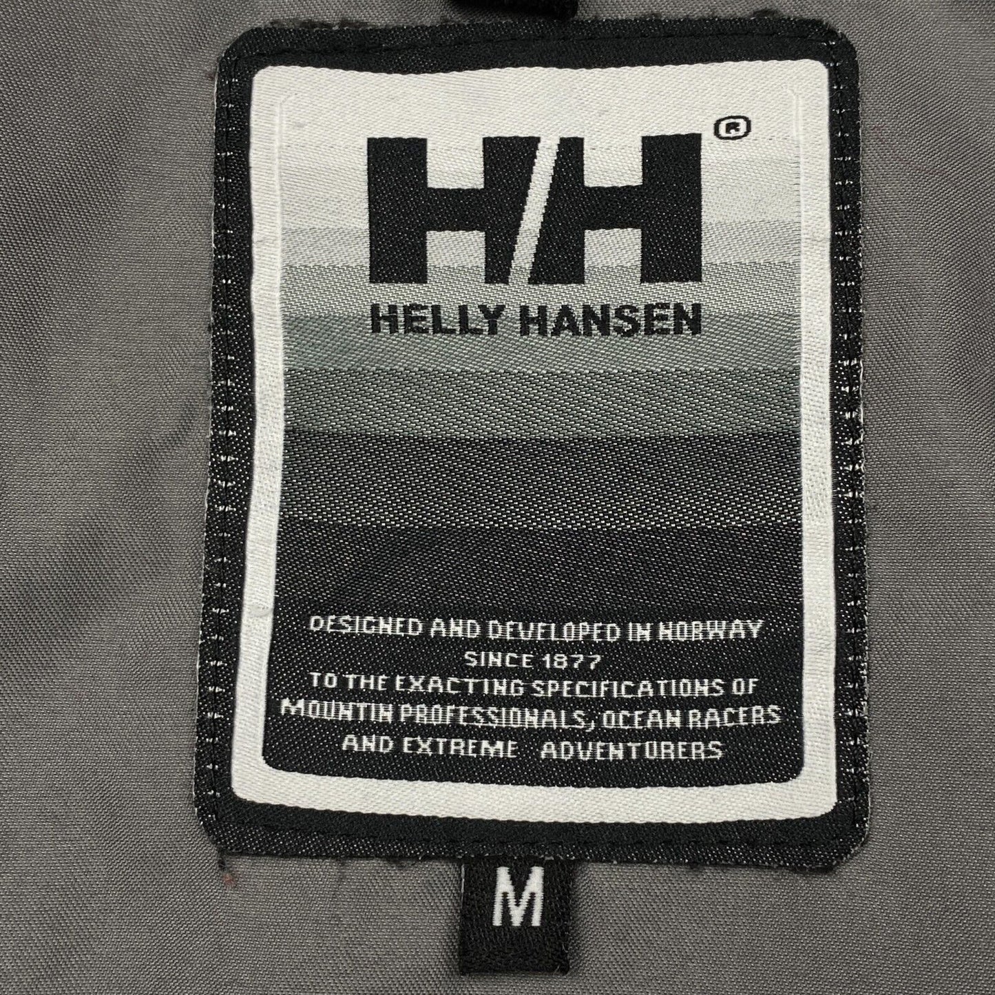 HELLY HANSEN Grey Hooded Jacket Size M