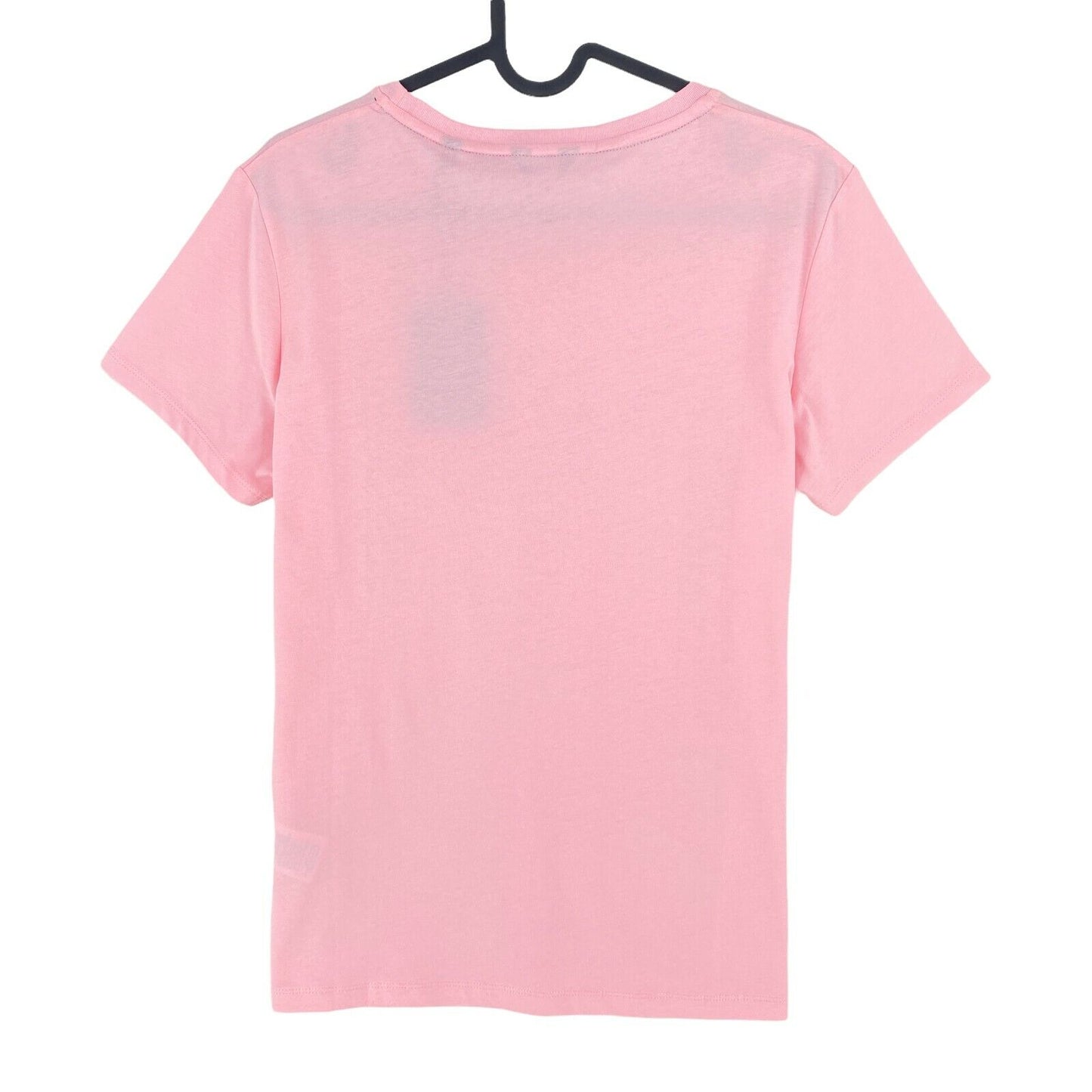 GANT T-Shirt mit Rundhalsausschnitt und Logo, Pink, Größe L