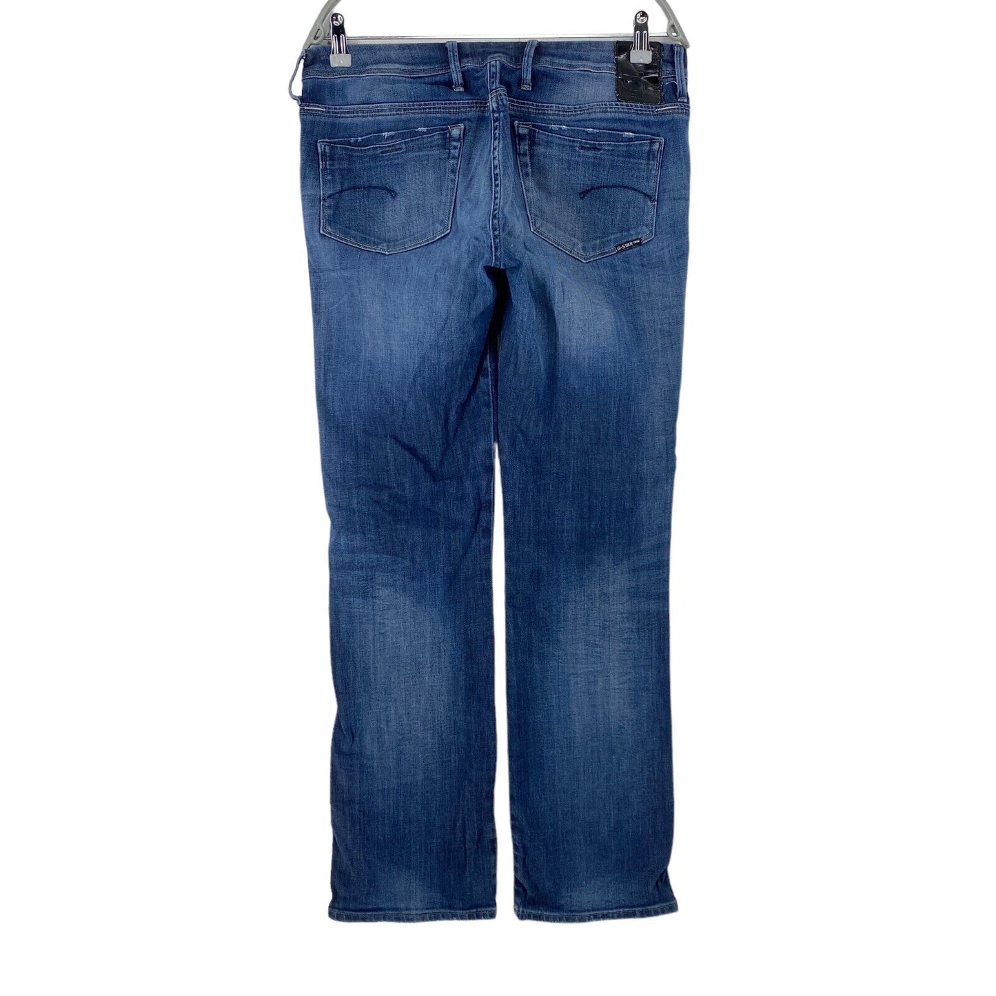 G-STAR NOVA Damen Jeans in normaler gerader Passform, Blau, W30 L32