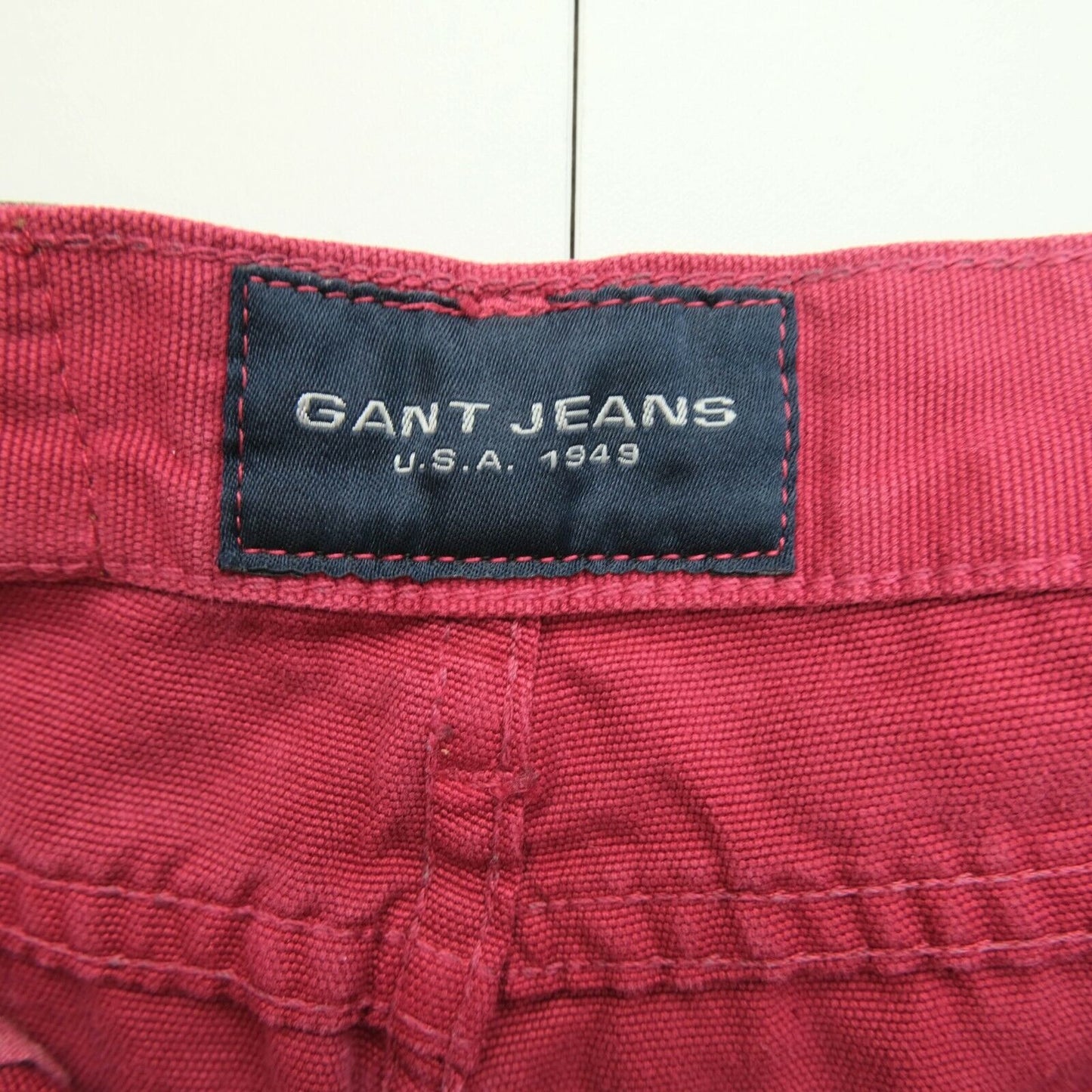 GANT Jean Rouge Taille 11-12 ans 146/152 cm 15 ans 170cm