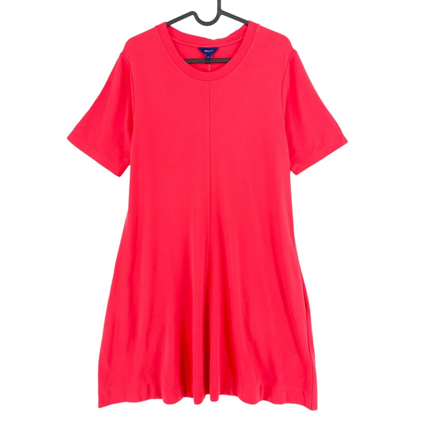 GANT Pink Flared Crew Neck A Line Dress Size M