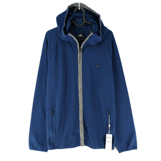 O'NEILL XPLR Super Fleece Bleu Full Zip Sweat à capuche Veste Jumper Taille M