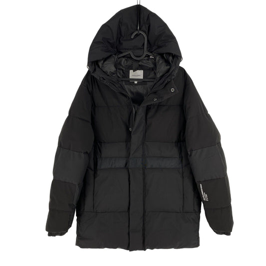 JACK&amp;JONES Homme Noir Force Manteau à capuche Doudoune Taille XS