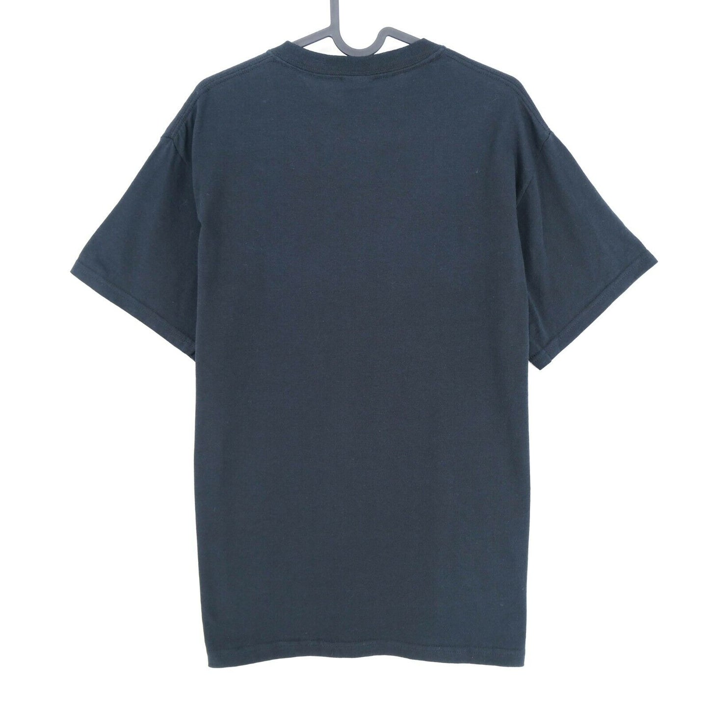 GILDAN Noir 100% Coton Crew Neck T Shirt Taille M