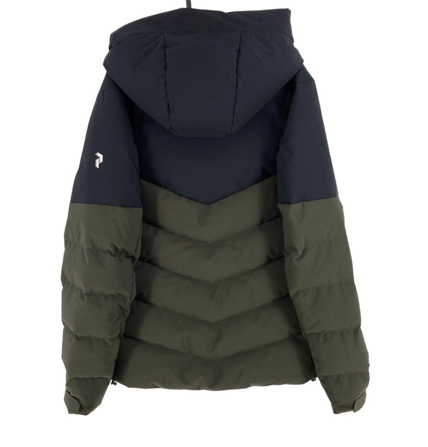 Peak Performance Dunkelgrün M Frost Daunen Skiparka mit Kapuze Jacke Mantel Größe M