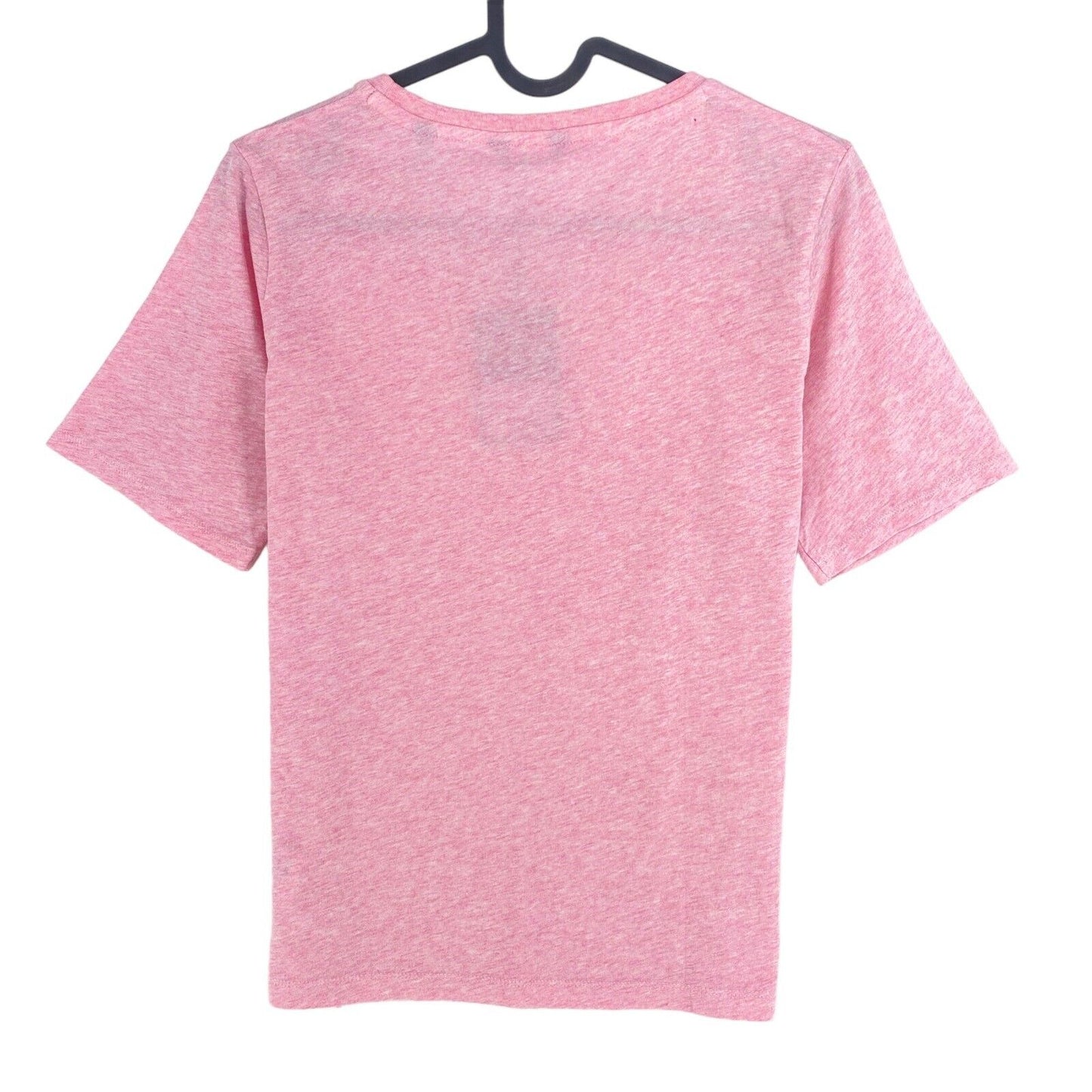 GANT Pink Seasonal Logo Crew Neck T Shirt Size S