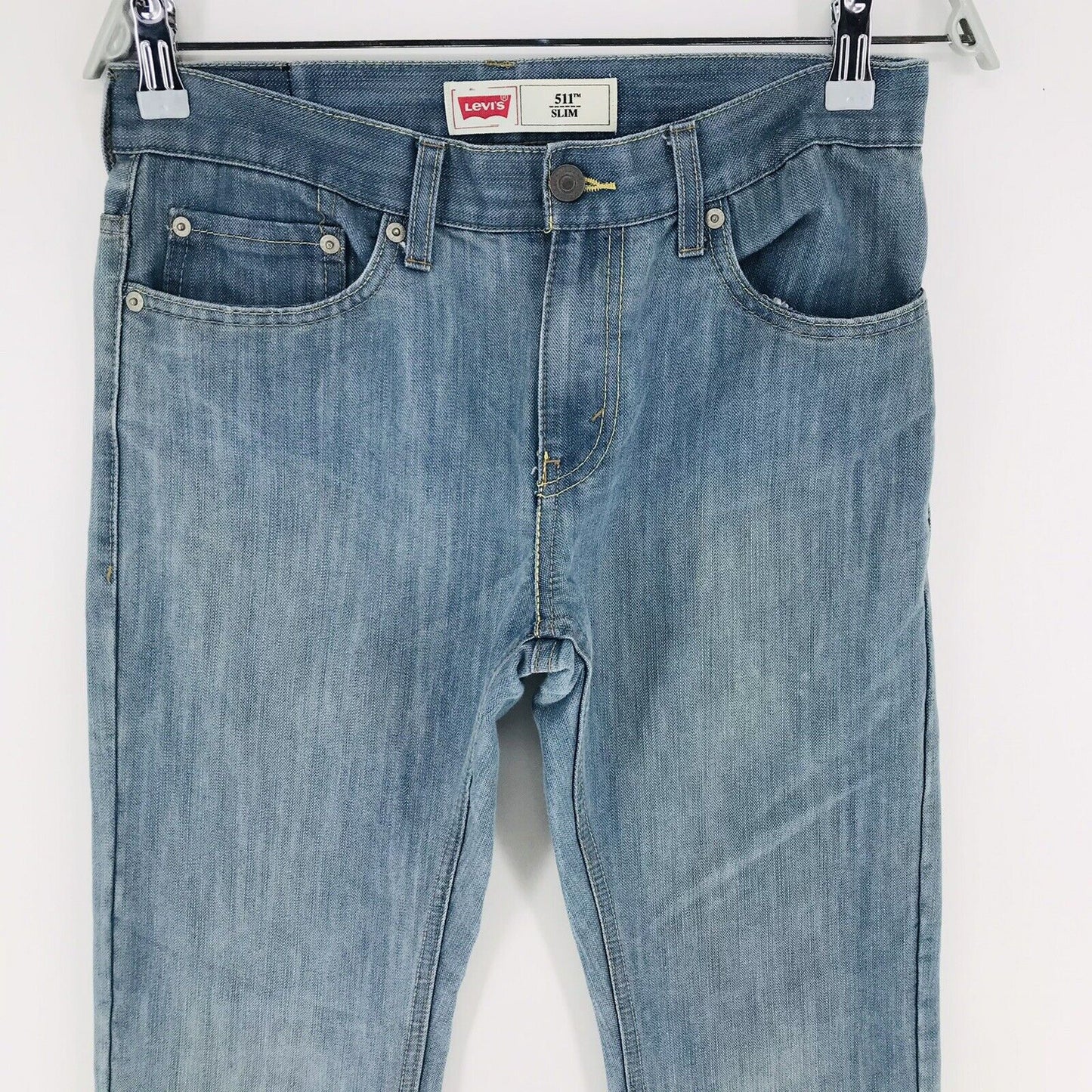 Vintage Levi's 511 Boys Blue Slim Fit Jeans 16 Reg / W28 L31