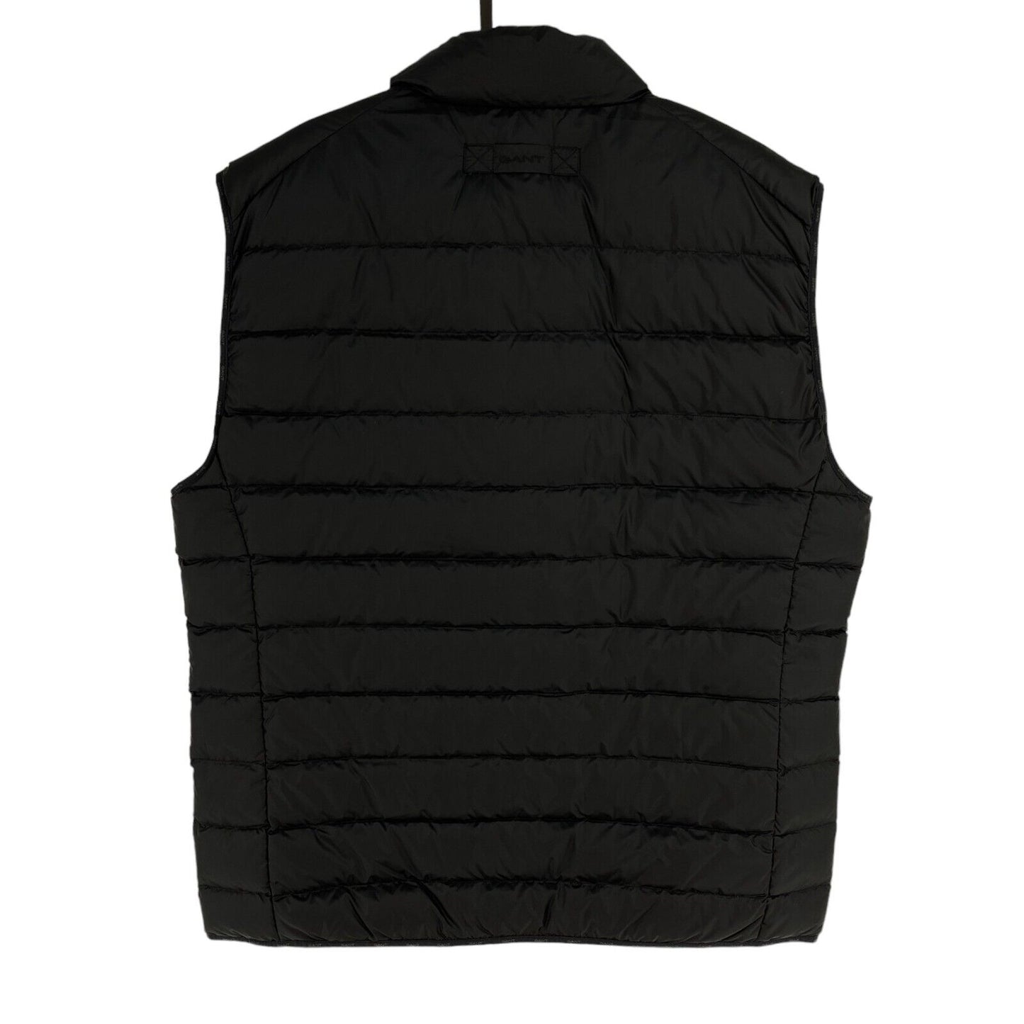 GANT Black Light Down Gillet Vest Waistcoat Jacket Size 2XL XXL