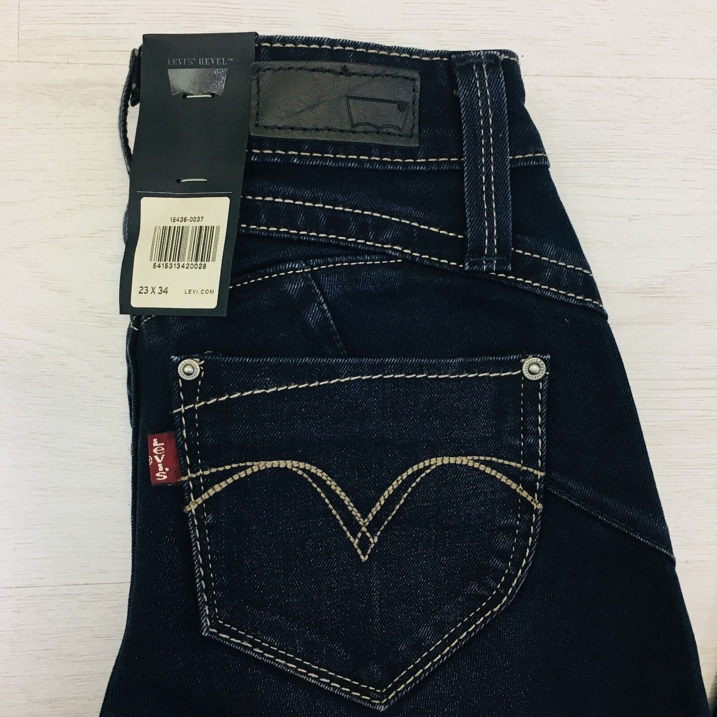 Teens Girl‘s Women‘s Levi‘s REVEL Low Rise Skinny Leg Jeans Size W23 L32 L34