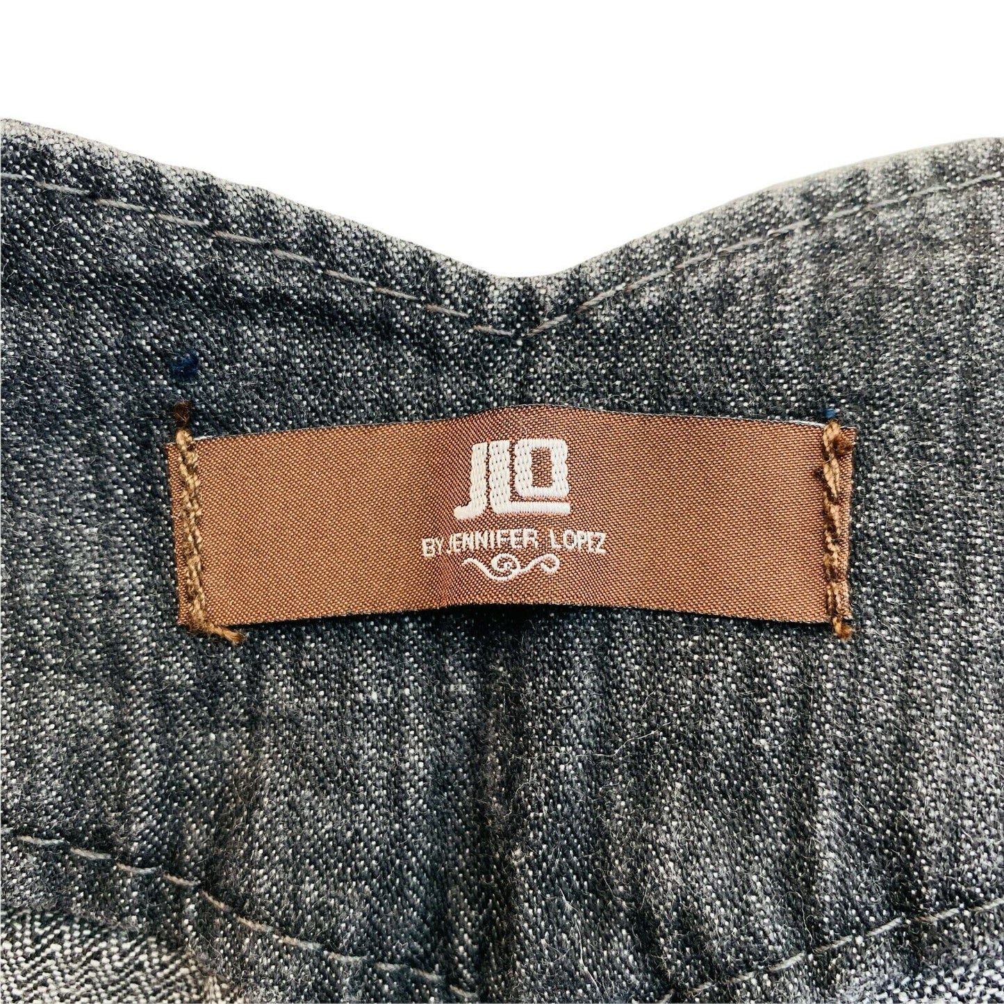 JLO By Jennifer Lopez Dark Grey Straight Leg Jeans Size W24