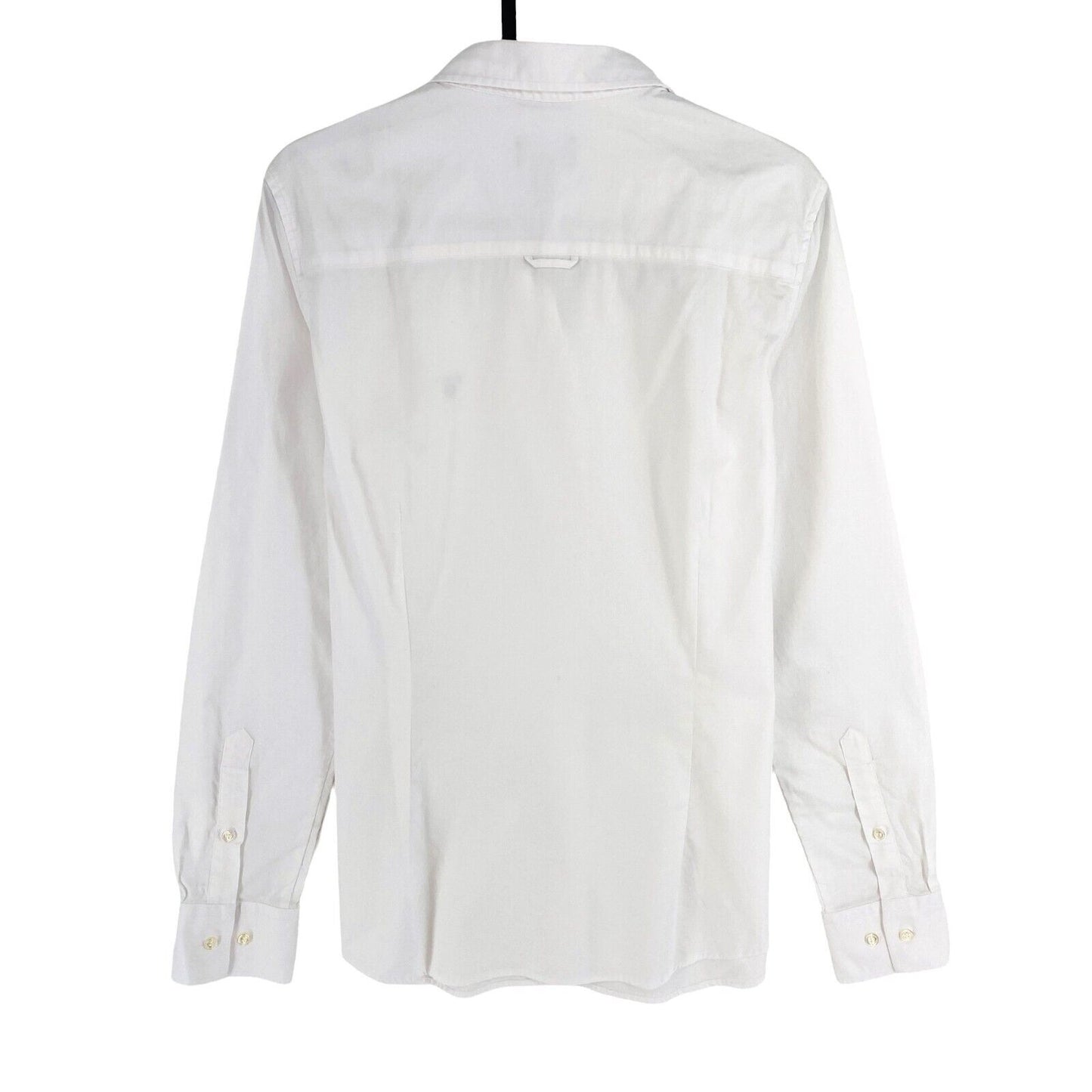 GANT Women White Stretch Oxford LS Shirt Size EU 40 UK 12 US 10