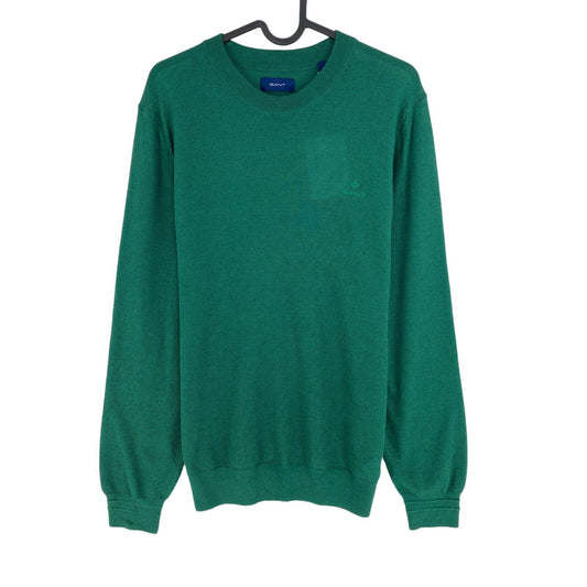 GANT Green Pure Prep Crew Neck Sweater Pullover Size S