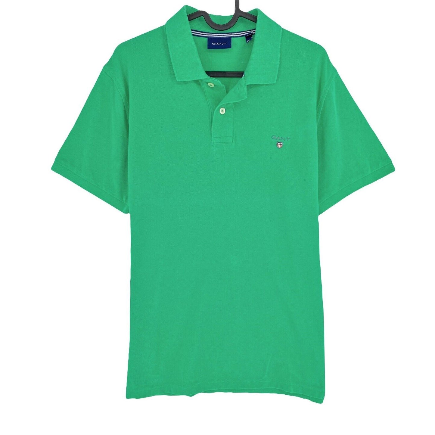 GANT Green Original Pique Rugger Polo Shirt Size M