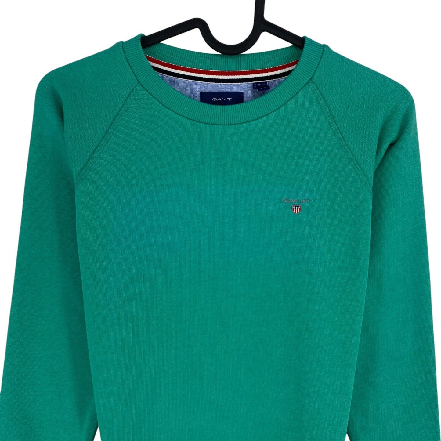 GANT Boys Green Original Crew Neck Sweater Size 11-12 Years 146/152 cm